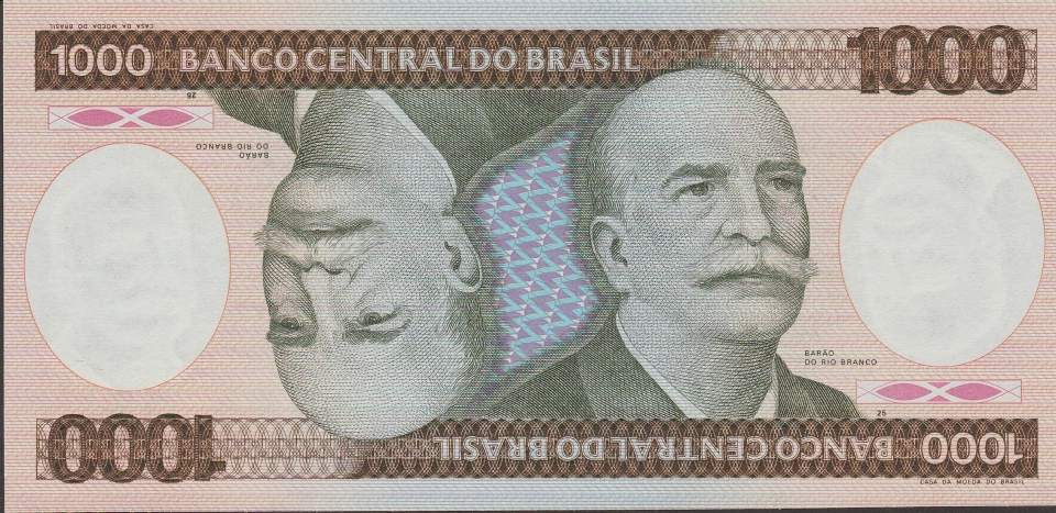 Imagem da frente da cédula